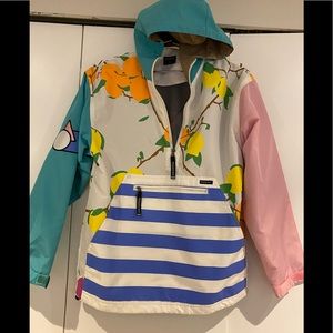 Rare! PegLeg NYC nylon parka with kangaroo pocket.